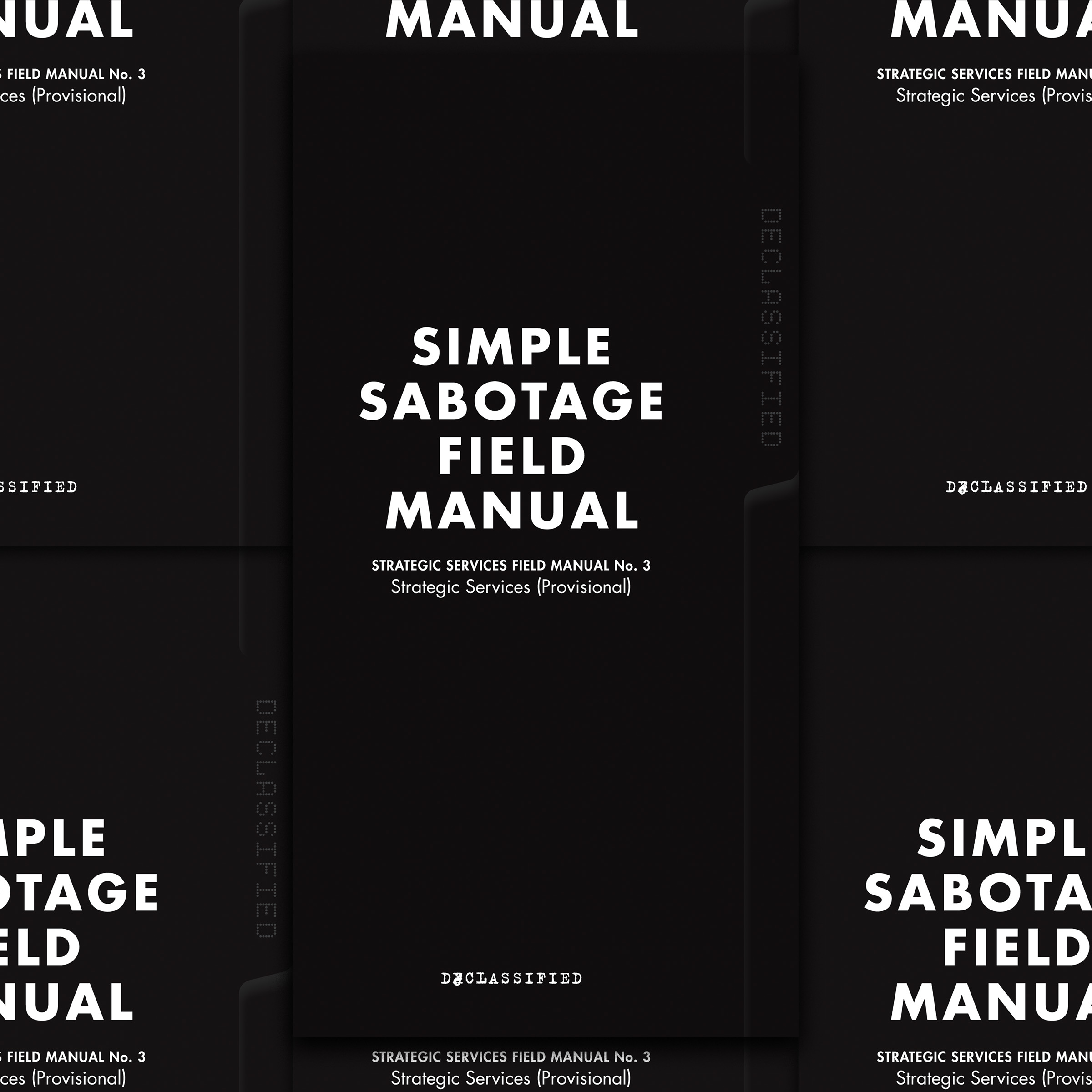 Simple Sabotage Field Manual